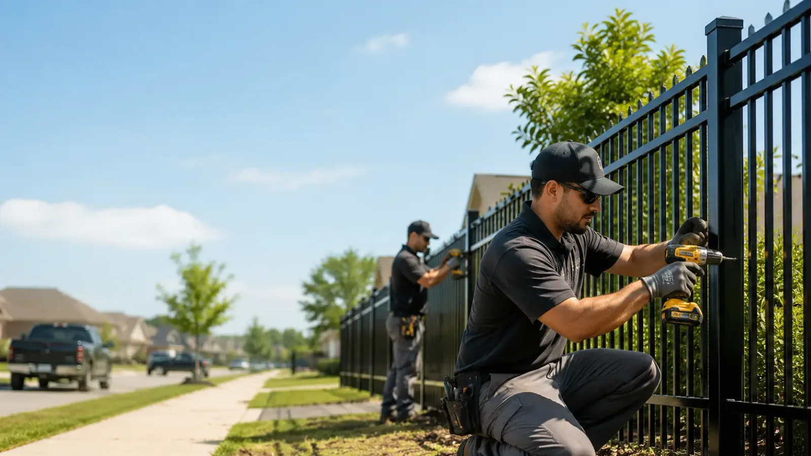 Metal Fence Installation in Eldena, IL
